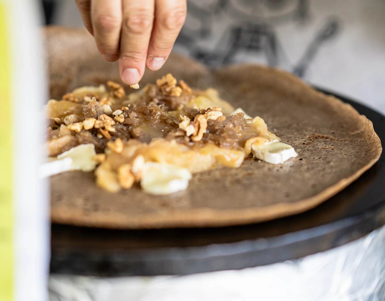 Galette bretonne au chèvre Kat'en-cas
